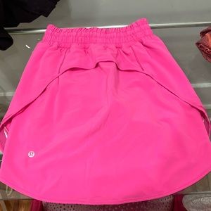 Pink Lululemon skirt